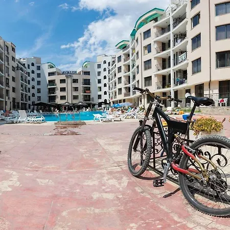 ❤1bedroom With Kitchen & Pool View❤jn❤ Lägenhet Slăntjev Brjag